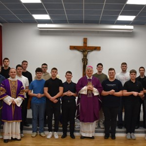 Biskup Košić pohodio Međubiskupijsko sjemenište na Šalati